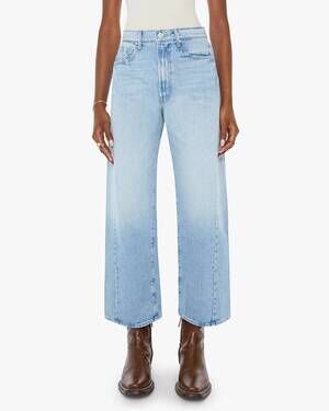 NEW MOTHER half pipe ankle jeans in this how i roll